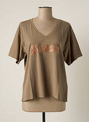 T-shirt marron SUMMUM pour femme seconde vue