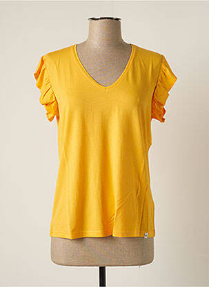T-shirt orange BEAUMONT pour femme