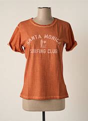 T-shirt orange MKT STUDIO pour femme seconde vue