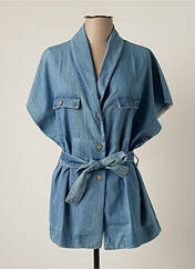 Veste en jean bleu LAUREN VIDAL pour femme seconde vue
