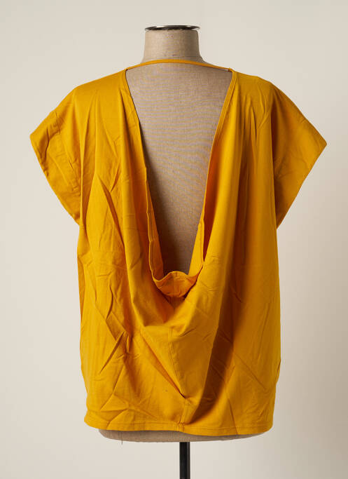 T-shirt jaune DROLATIC pour femme