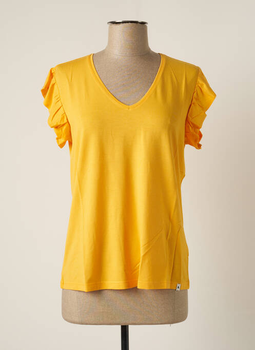 T-shirt orange BEAUMONT pour femme