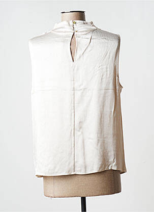 Top coupe fluide sans manche beige RAILS femme