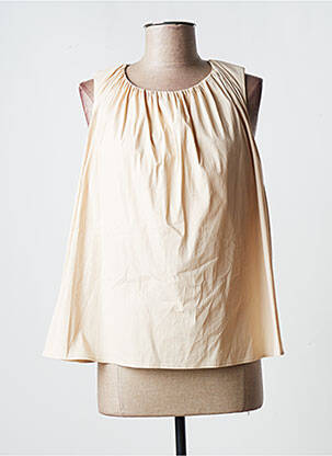 Top sans manche sans manche beige RABENS SALONER femme