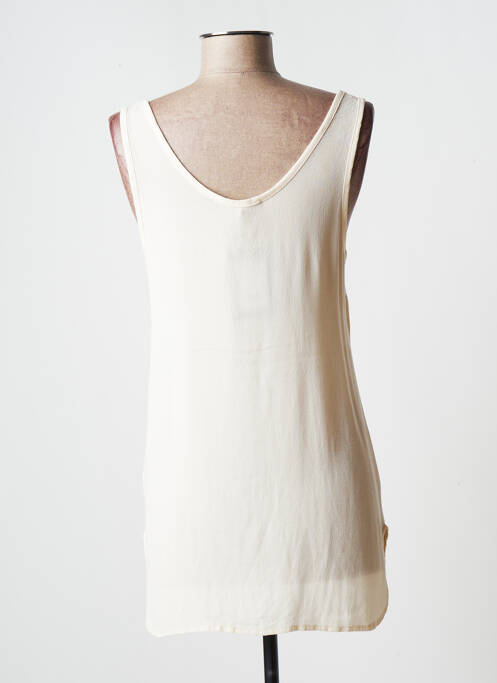 Top beige LAUREN VIDAL pour femme