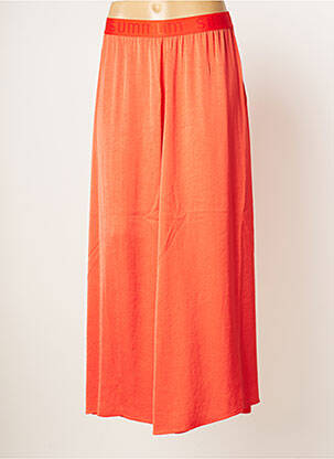Jupe longue taille haute rouge SUMMUM femme