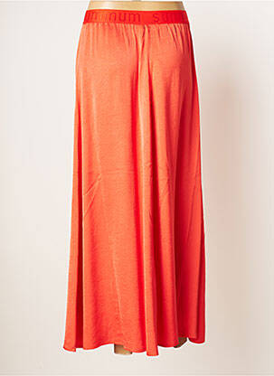 Jupe longue taille haute rouge SUMMUM femme