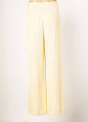 Pantalon large jaune SUMMUM pour femme seconde vue