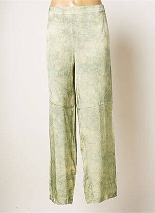 Pantalon large vert RABENS SALONER pour femme