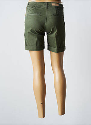 Short finition revers taille normale vert HOPPY femme