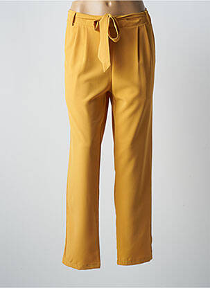Pantalon droit jaune A BELLE pour femme