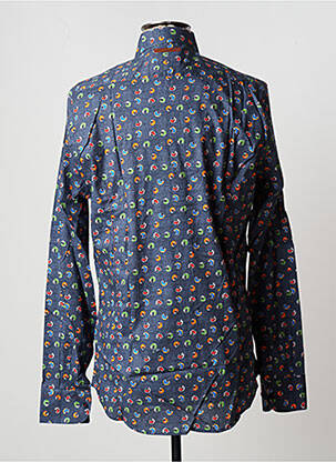 Chemise manches longues imprimé fantaisie bleu A FISH NAMED FRED homme