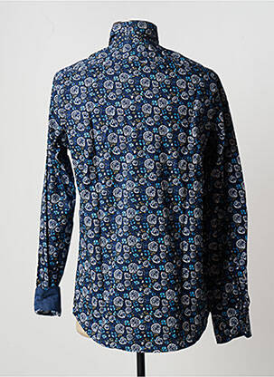 Chemise manches longues manches longues bleu DOS GALGOS homme