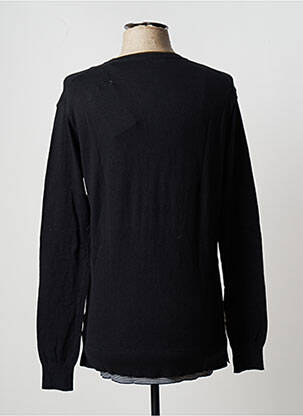 Pull col v manches longues noir SCOTCH & SODA homme
