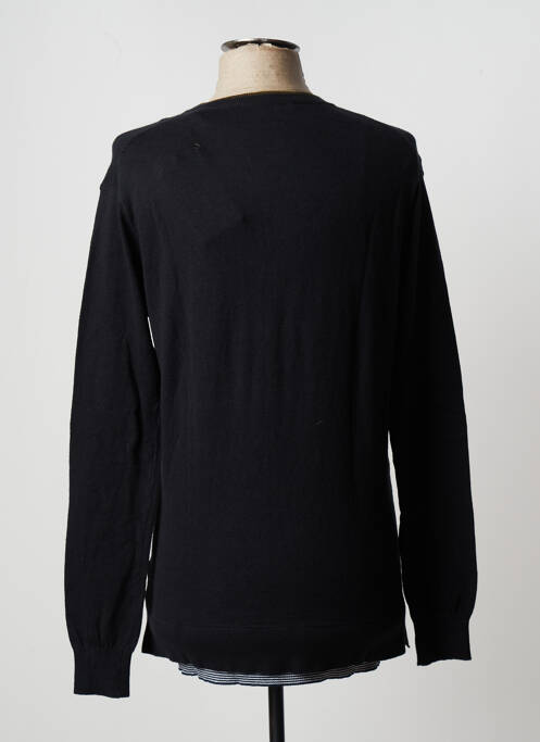 Pull col v manches longues noir SCOTCH & SODA homme