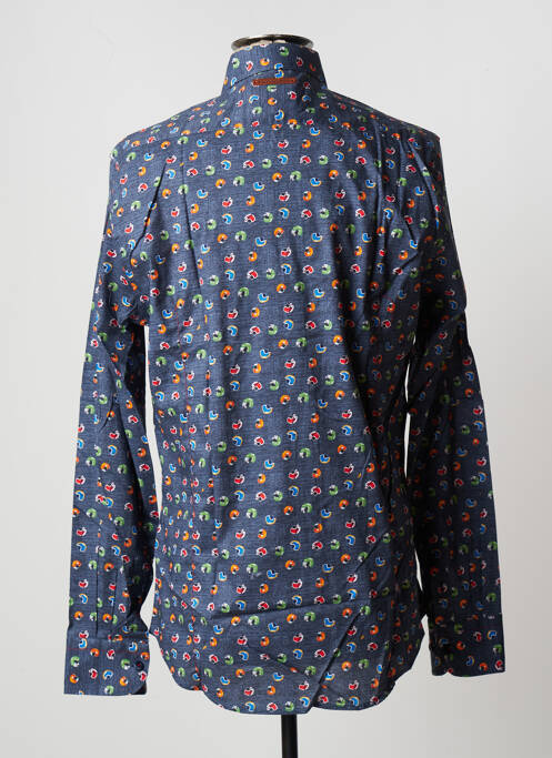 Chemise manches longues bleu A FISH NAMED FRED pour homme