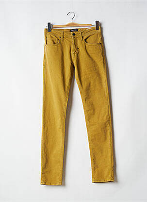 Pantalon slim tissage popeline taille normale jaune ANTONY MORATO homme