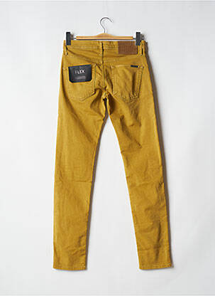 Pantalon slim tissage popeline taille normale jaune ANTONY MORATO homme