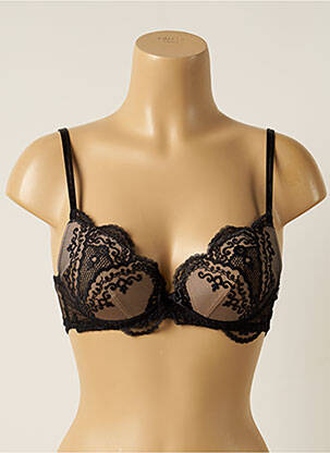 Soutien-gorge haut soutien-gorge moulé haut soutien-gorge moulé noir AMBRA femme