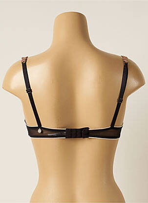 Soutien-gorge broderie haut soutien-gorge emboitant noir MAISON LEJABY femme