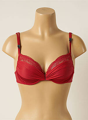 Soutien-gorge haut soutien-gorge emboitant haut soutien-gorge emboitant rouge MAISON LEJABY femme