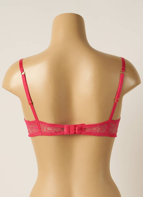 Soutien-gorge tissage dentelle haut soutien-gorge emboitant rose WACOAL femme
