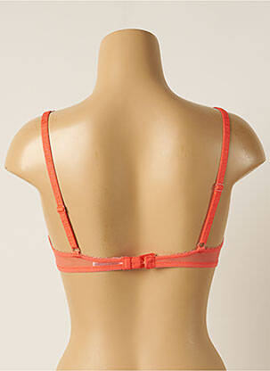 Soutien-gorge tissage dentelle haut soutien-gorge emboitant orange WACOAL femme