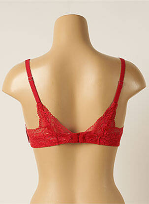Soutien-gorge légère et transparente haut soutien-gorge emboitant rouge AUBADE femme