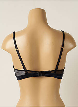 Soutien-gorge broderie haut soutien-gorge emboitant noir RCRESCENTINI BY COTTON BLUB femme