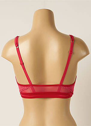 Soutien-gorge broderie haut soutien-gorge emboitant rose RCRESCENTINI BY COTTON BLUB femme
