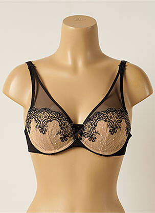 Soutien-gorge broderie haut soutien-gorge emboitant noir AUBADE femme