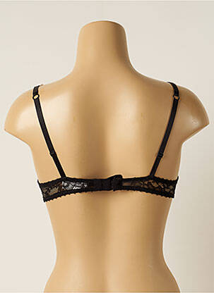 Soutien-gorge tissage dentelle haut soutien-gorge emboitant noir AUBADE femme