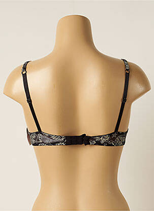 Soutien-gorge tissage dentelle haut soutien-gorge emboitant noir AUBADE femme