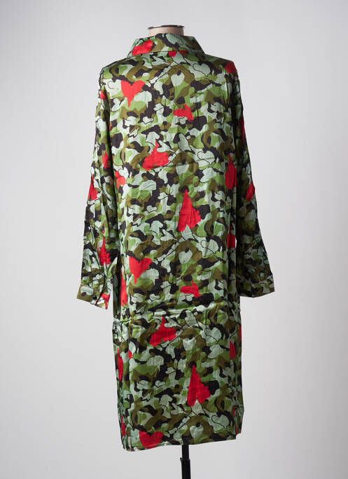 Robe mi-longue vert FRACOMINA pour femme