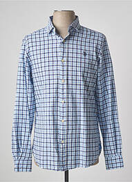 Chemise manches longues manches longues bleu U.S. POLO ASSN homme