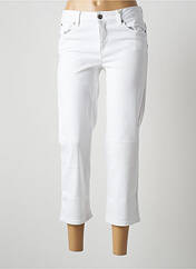 Jeans coupe slim blanc FRACOMINA pour femme seconde vue