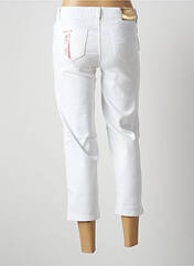 Jeans coupe slim blanc FRACOMINA pour femme seconde vue