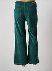 Pantalon 7/8 vert HAPPY pour femme seconde vue