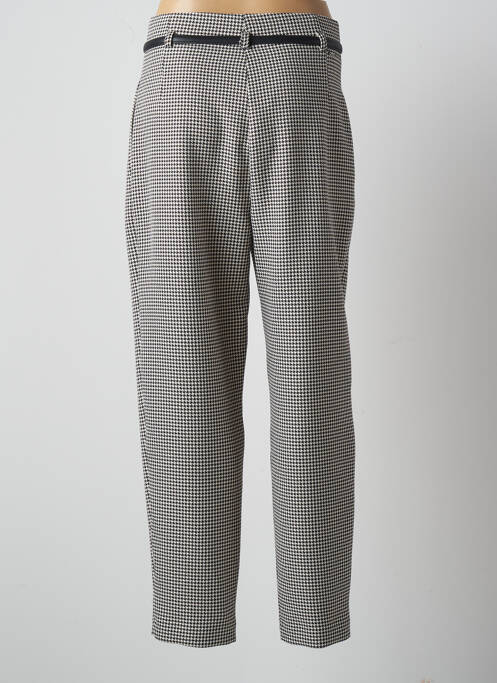 Pantalon 7/8 taille haute taille haute noir FRACOMINA femme