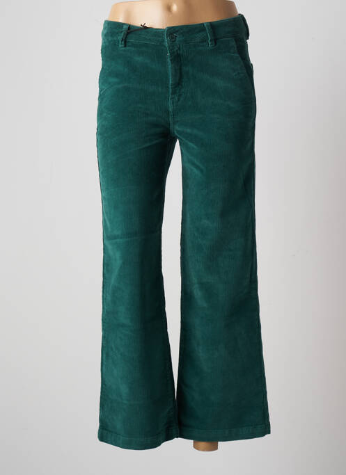 Pantalon 7/8 vert HAPPY pour femme