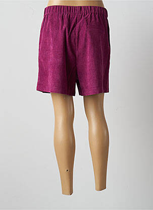 Short fermeture zippée sous rabat boutonné taille normale violet MOLLY BRACKEN femme