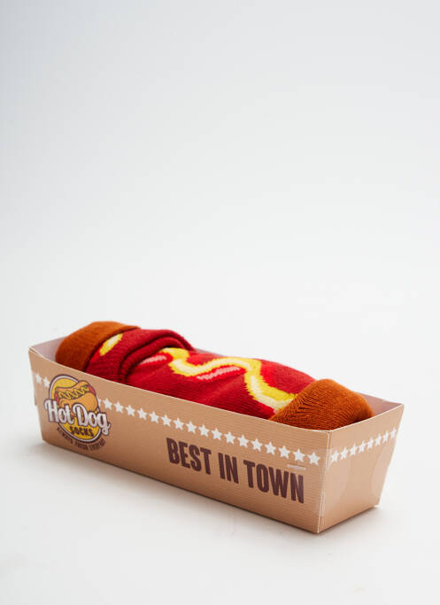 Chaussettes rouge APOLLO pour homme