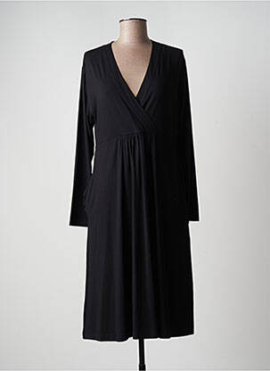 Robe mi-longue noir MASAI pour femme