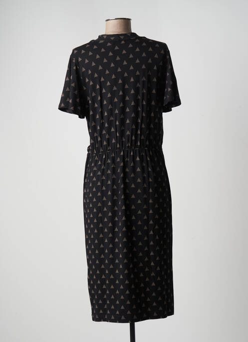 Robe mi-longue noir MASAI pour femme