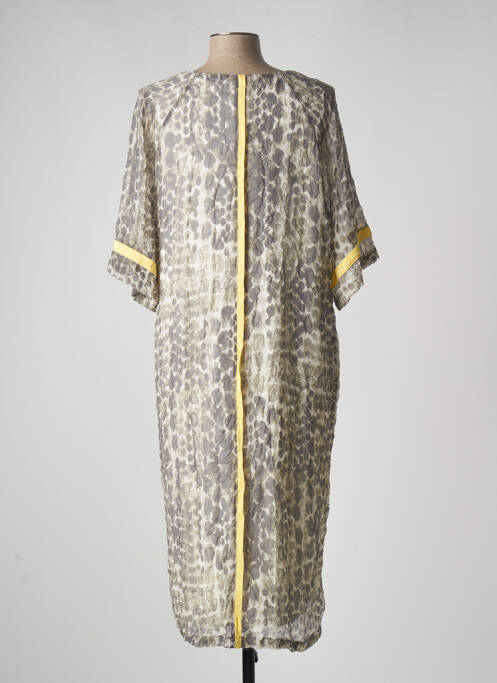 Robe mi-longue gris GERSHON BRAM pour femme