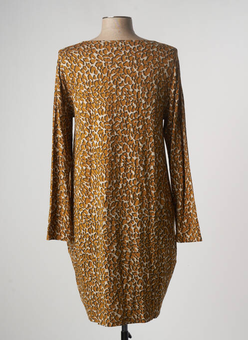 Robe mi-longue marron MASAI pour femme