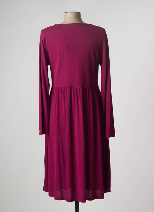 Robe mi-longue violet MASAI femme