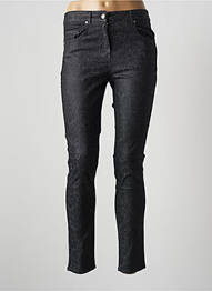 Pantalon slim stretch taille normale noir FRED SABATIER femme