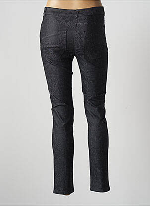 Pantalon slim stretch taille normale noir FRED SABATIER femme