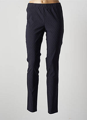 Jegging tissage popeline taille normale bleu MASAI femme